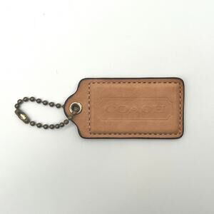 COACH Hang Tag, Large, Tan